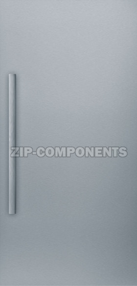 Фасад для холодильников и морозильников из нержавеющей стали, с ручкой Bosch 00718105