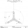Барабан с крестовиной Bosch 234681